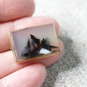 Vintage Moss Pin